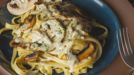 Receitas de Fettuccine Alfredo