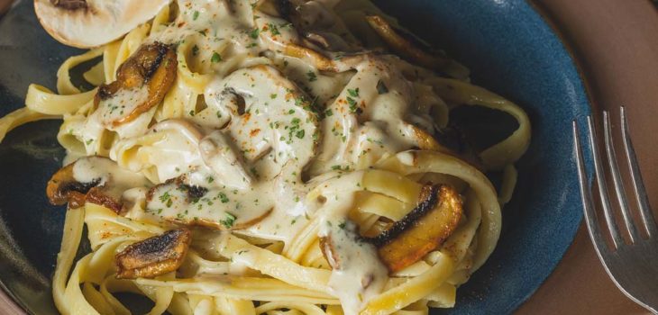 Receitas de Fettuccine Alfredo