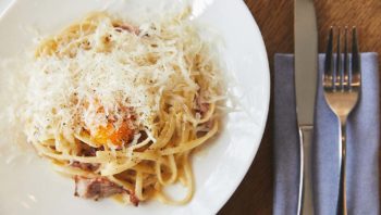 Receitas de macarrão a carbonara