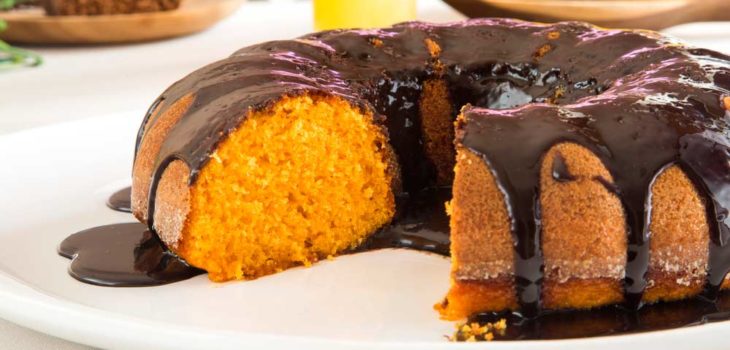 Receitas de bolo de cenoura fit