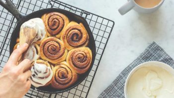 Receitas de Cinnamon Rolls