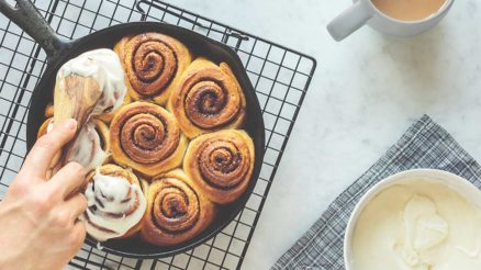 Receitas de Cinnamon Rolls