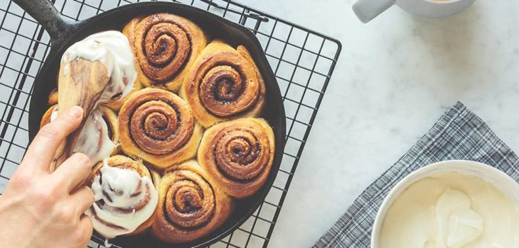 Receitas de Cinnamon Rolls