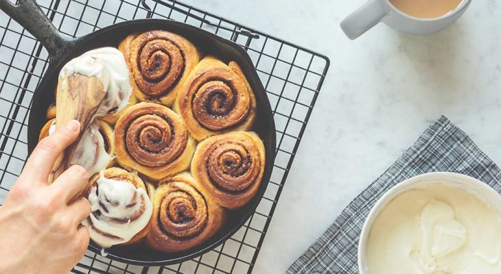 Receitas de Cinnamon Rolls