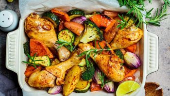 Receitas de sobrecoxa assada