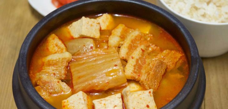 Receitas de sopa de kimchi