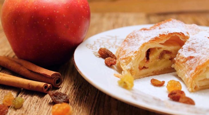 Receitas de strudel de maca