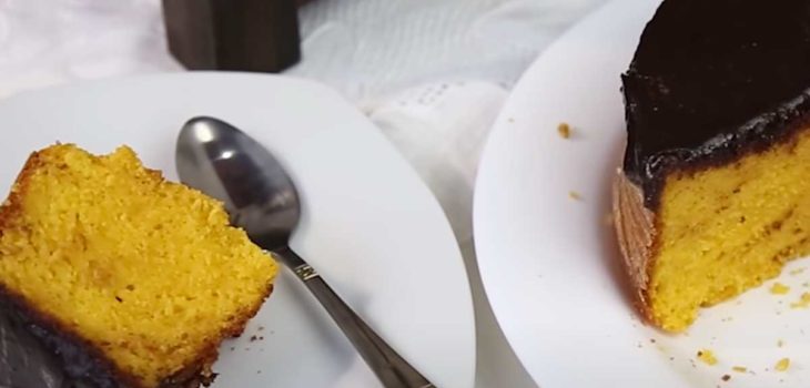 Bolo de cenoura fit