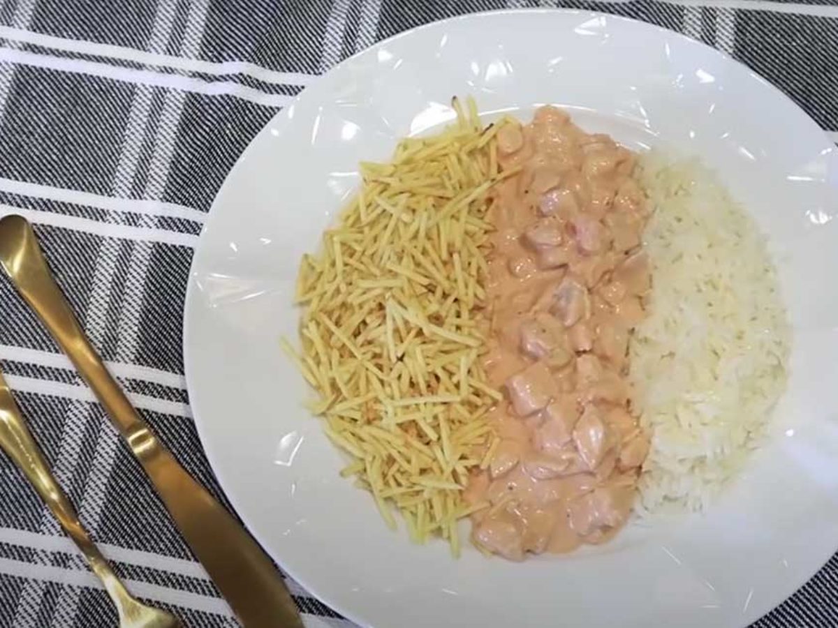 Strogonoff de frango