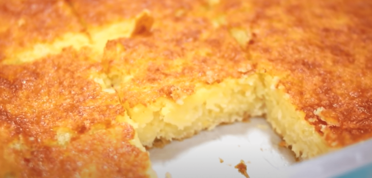 Bolo queijadinha