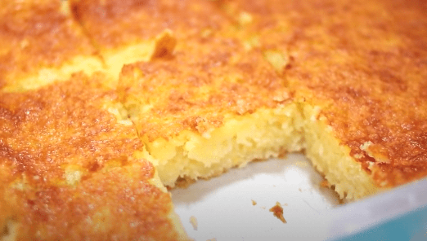 Bolo queijadinha
