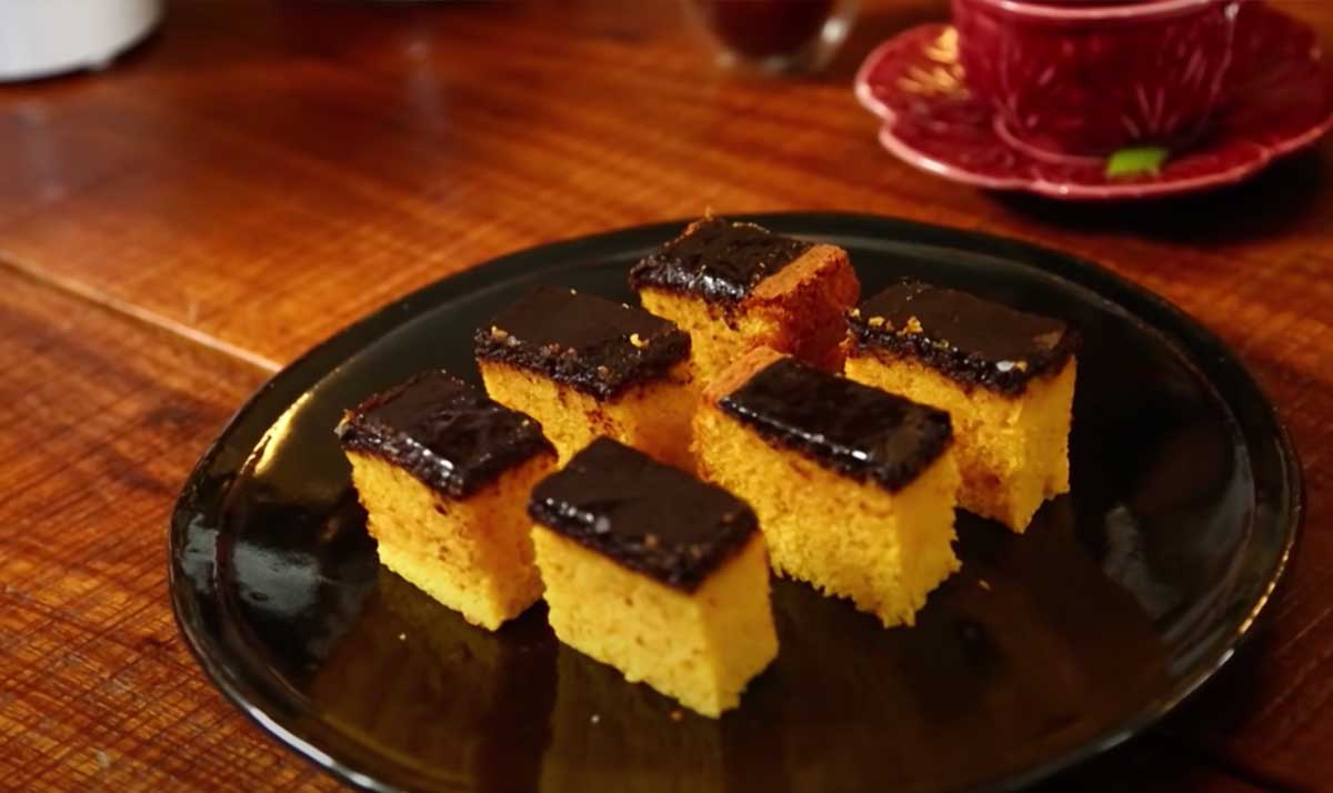 Bolo de cenoura Rita Lobo