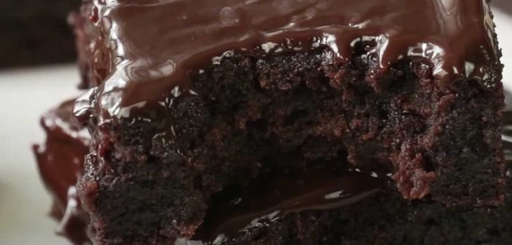 Brownie vegano