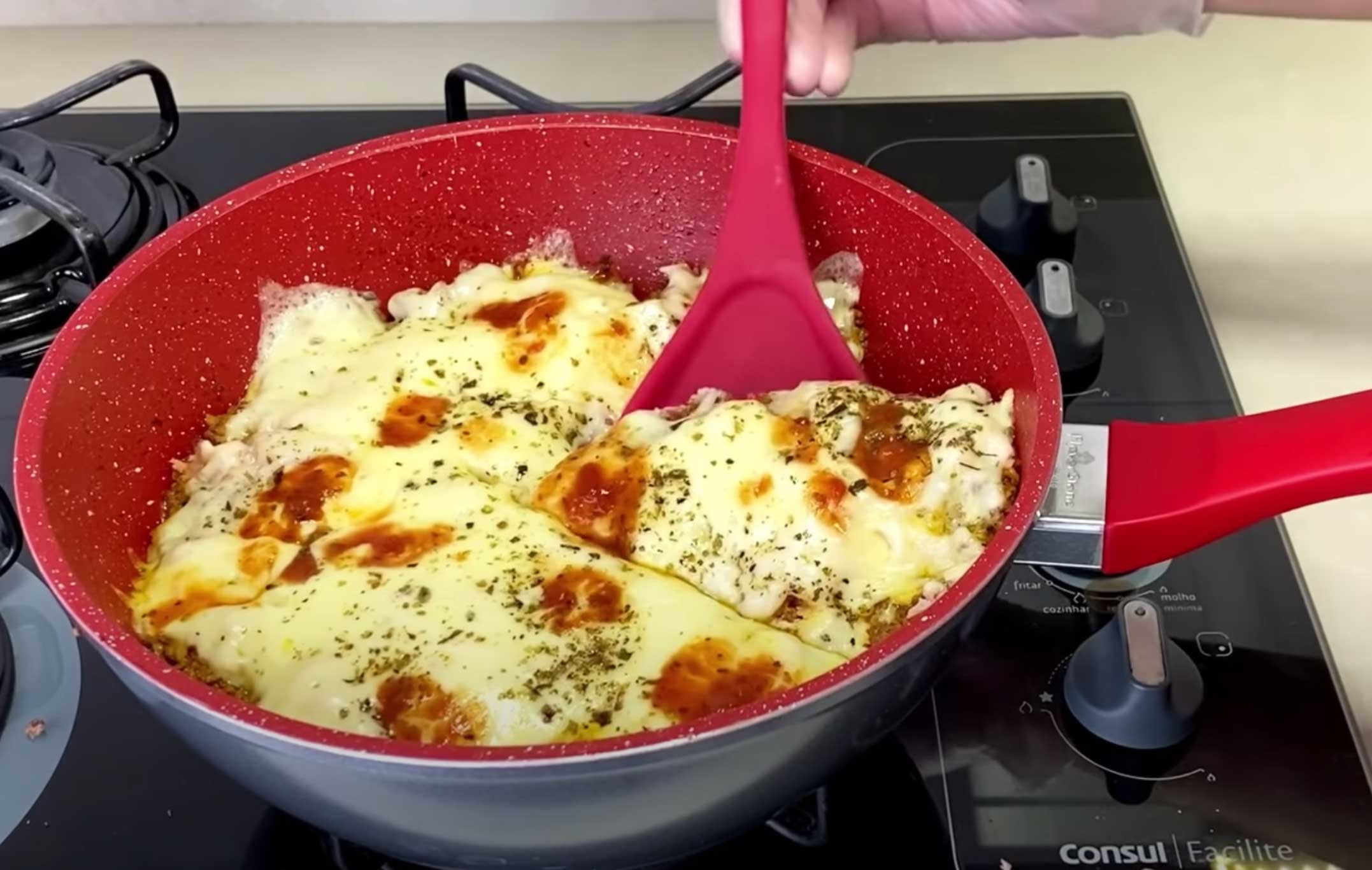 Carne moída com queijo