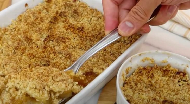 Crumble de maçã