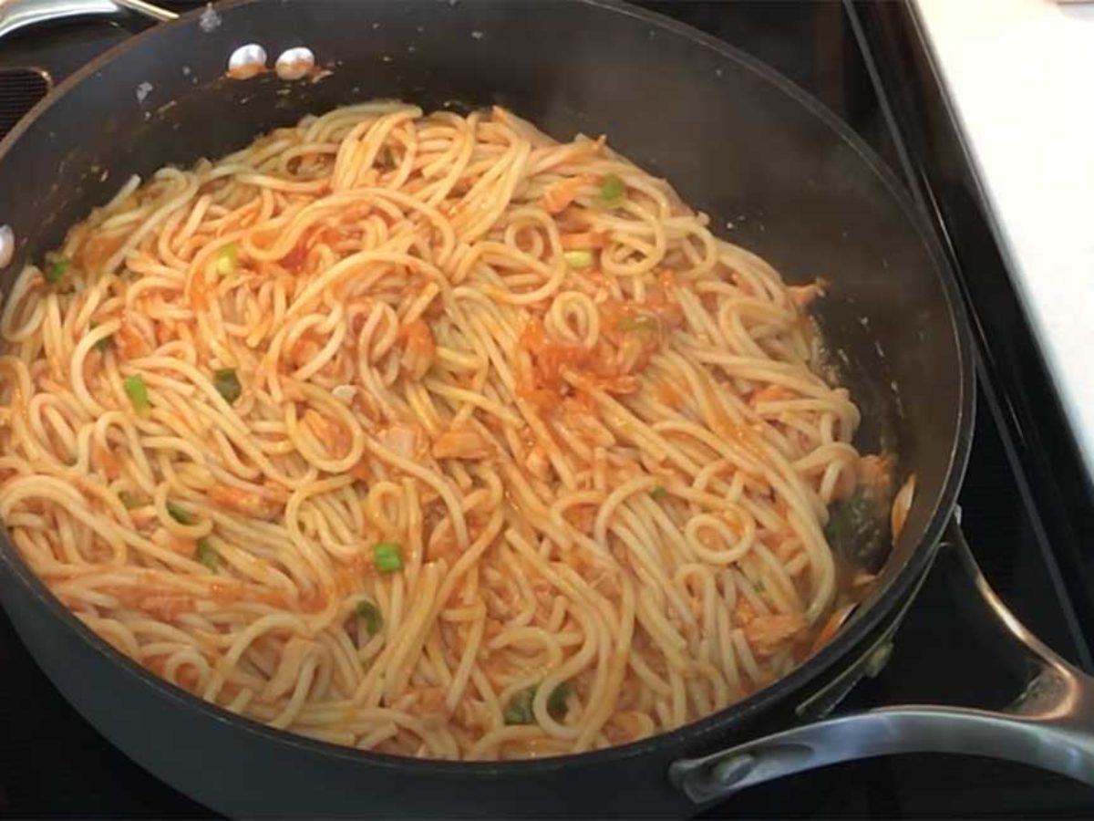 Macarrão com atum