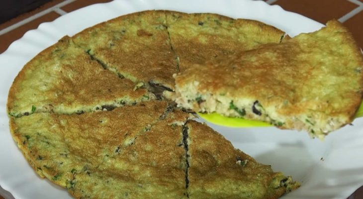 Omelete de sardinha