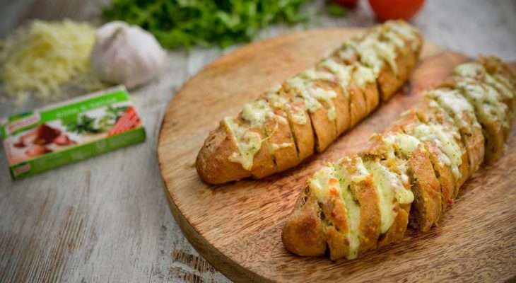 Pão de alho para festas