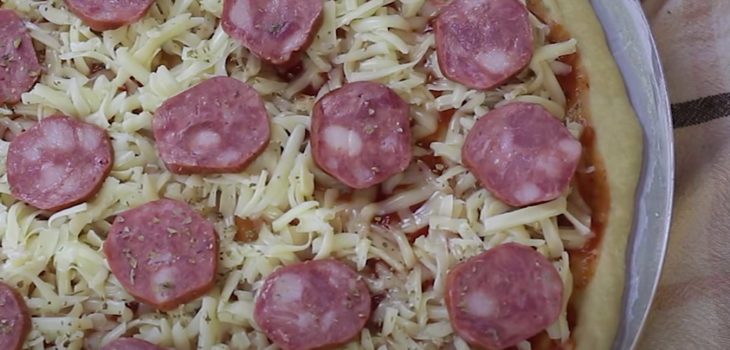 Pizza de liquidificador