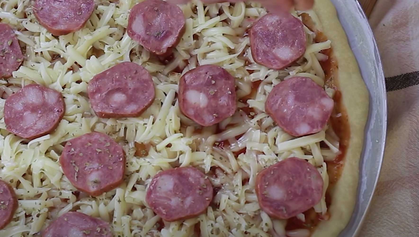 Pizza de liquidificador