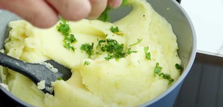 Purê de batata doce