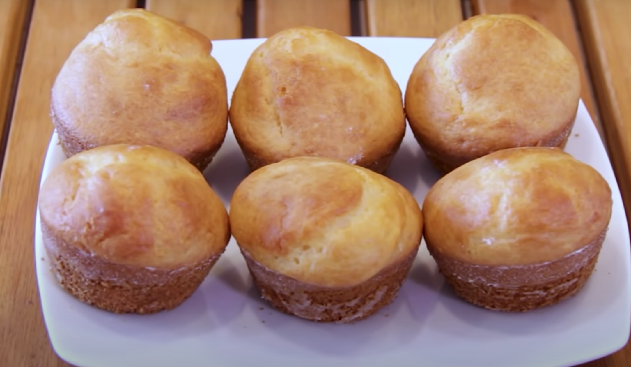 Bolinho de chuva assado