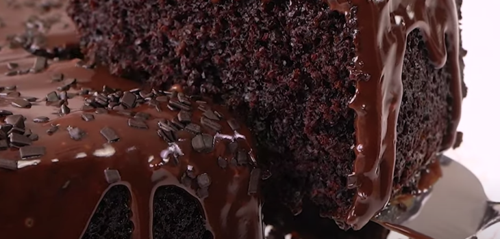 Bolo de chocolate fofinho