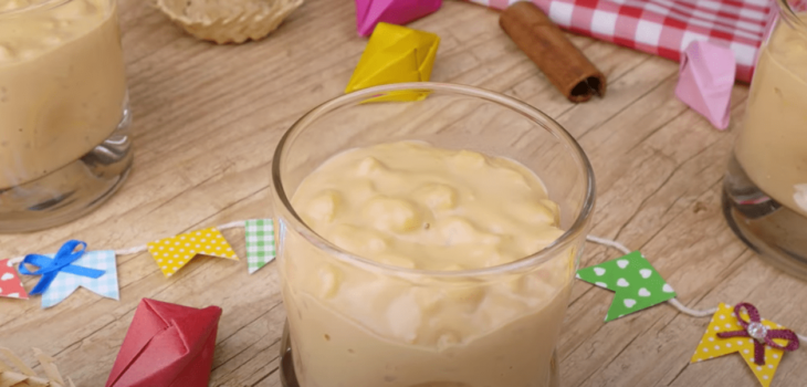 Canjica de doce de leite