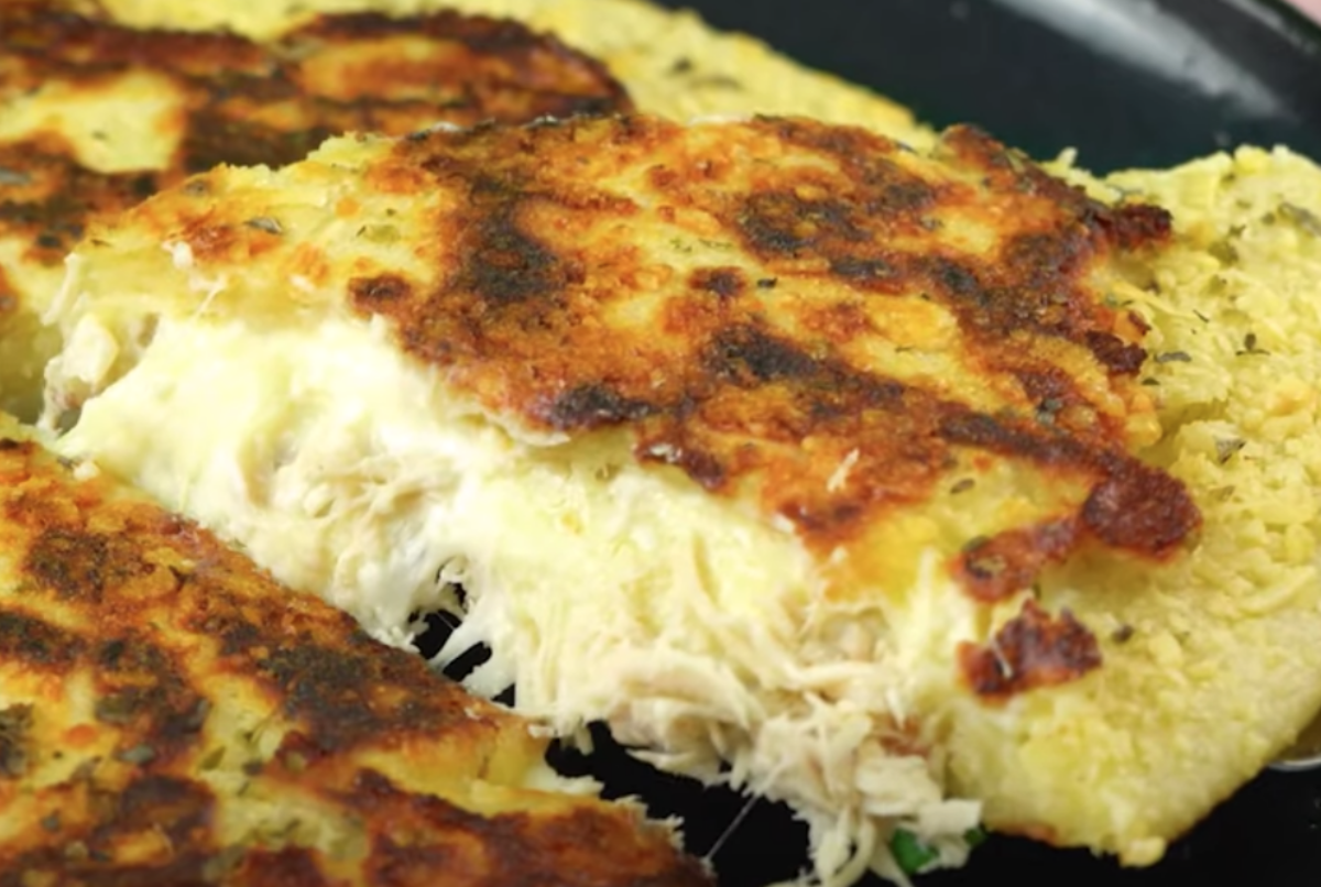 Lanche de frigideira