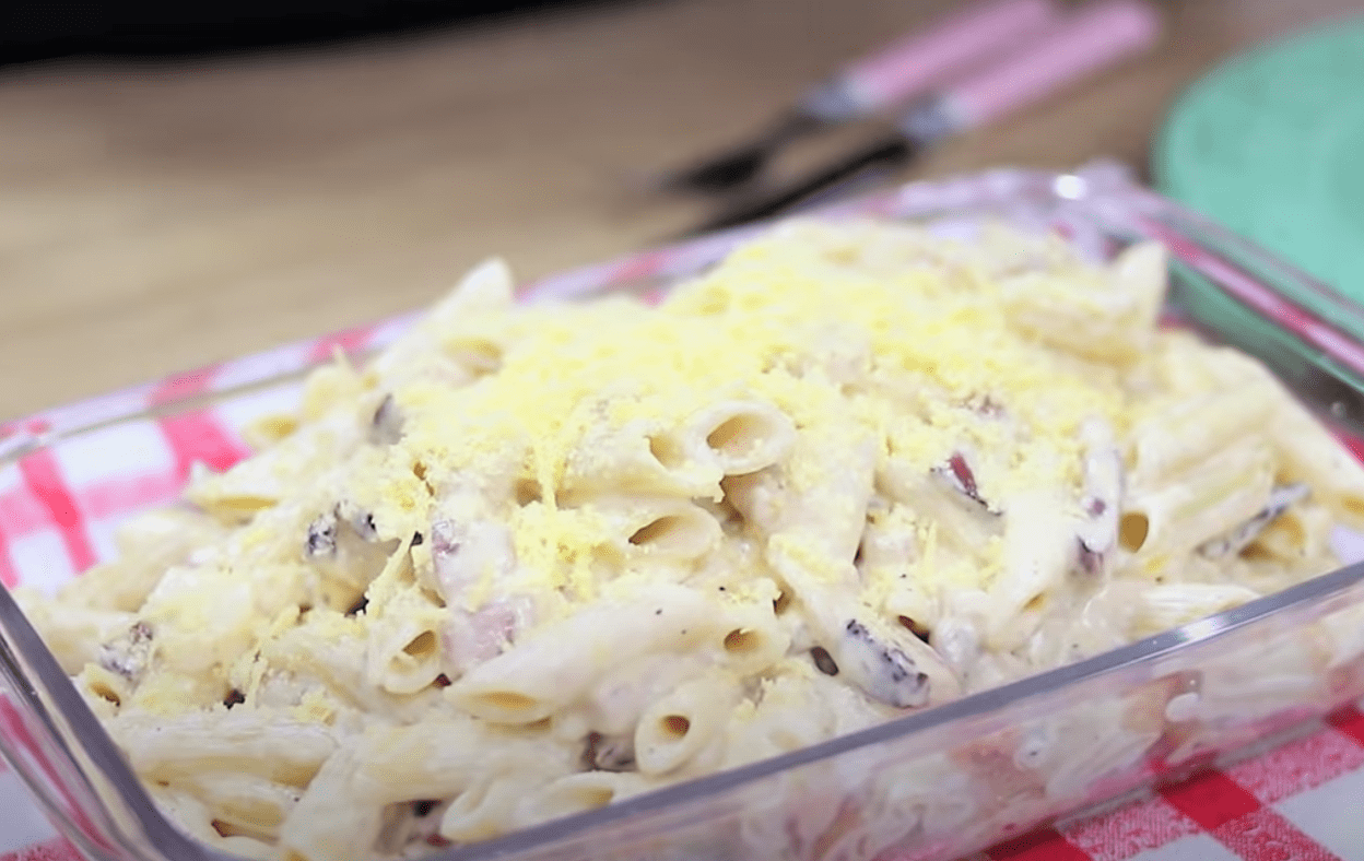 Macarrão cremoso