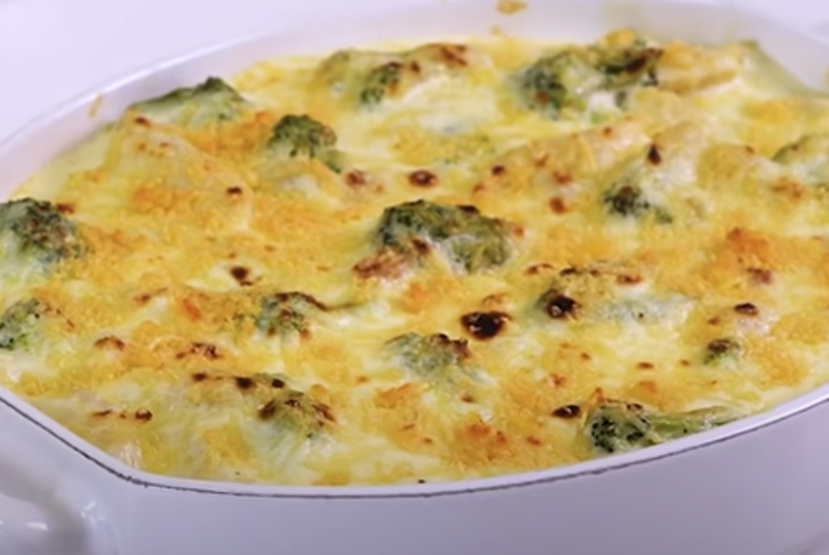 Macarrão ao molho branco