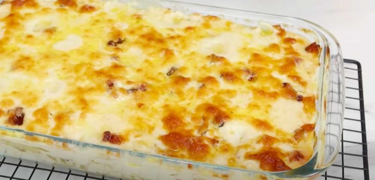 Batata gratinada cremosa