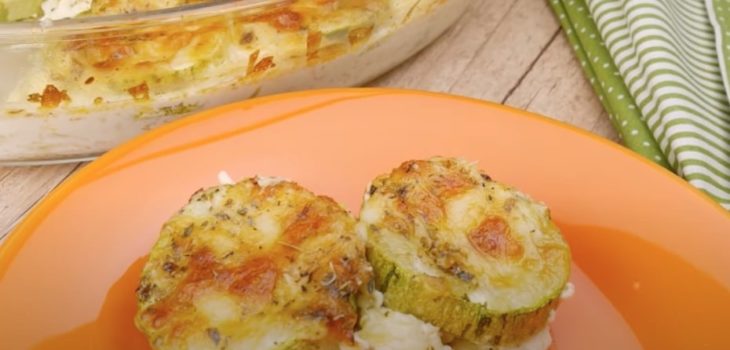 Abobrinha gratinada