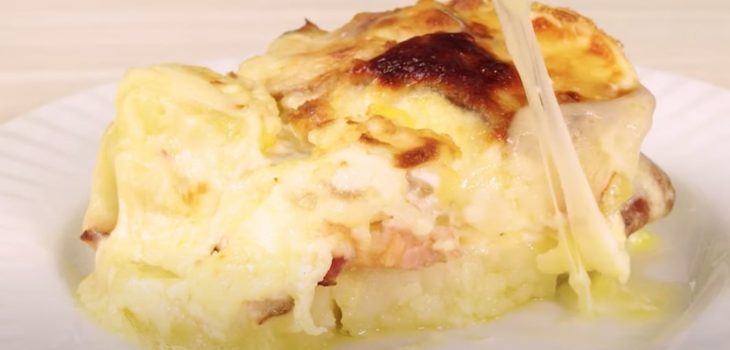 Batata gratinada