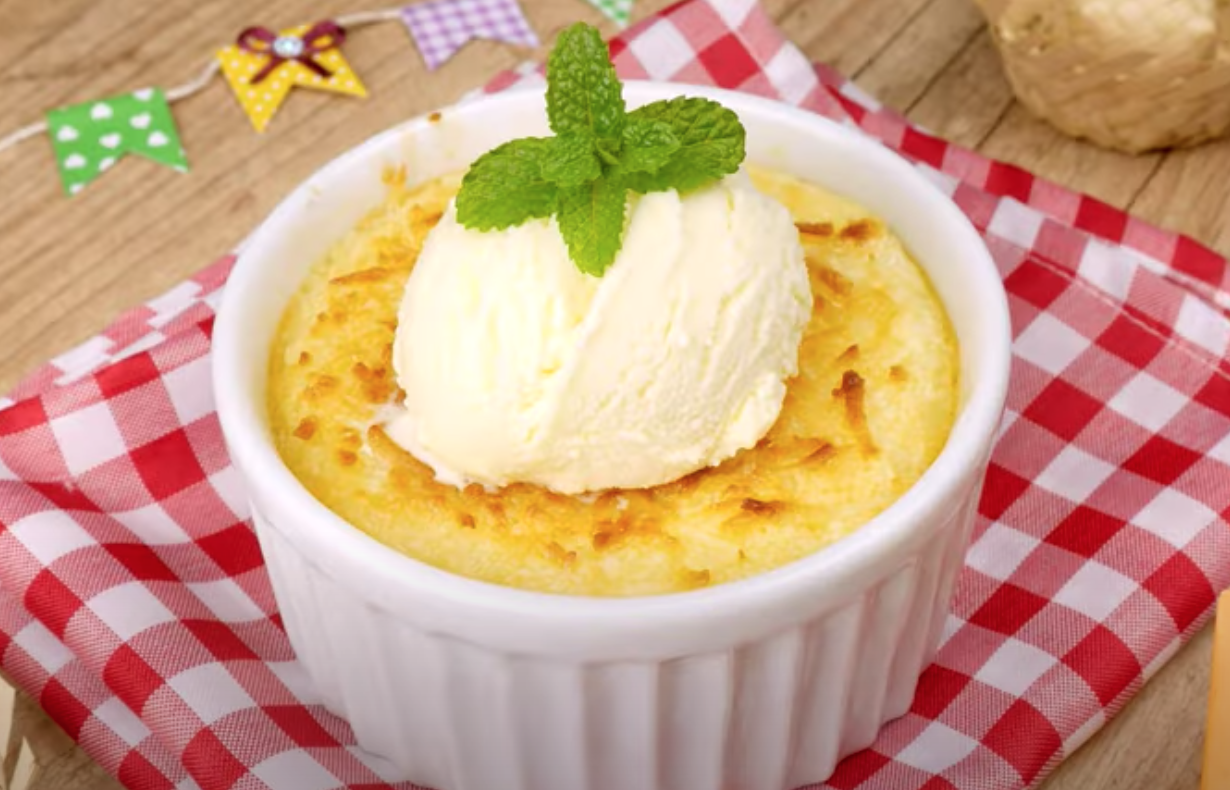 Cocada cremosa de forno