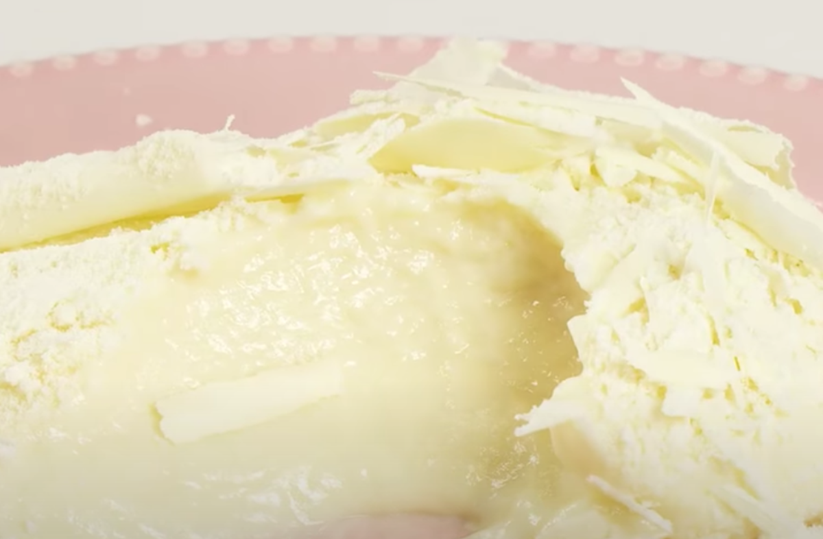 Mousse de leite ninho