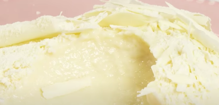 Mousse de leite ninho