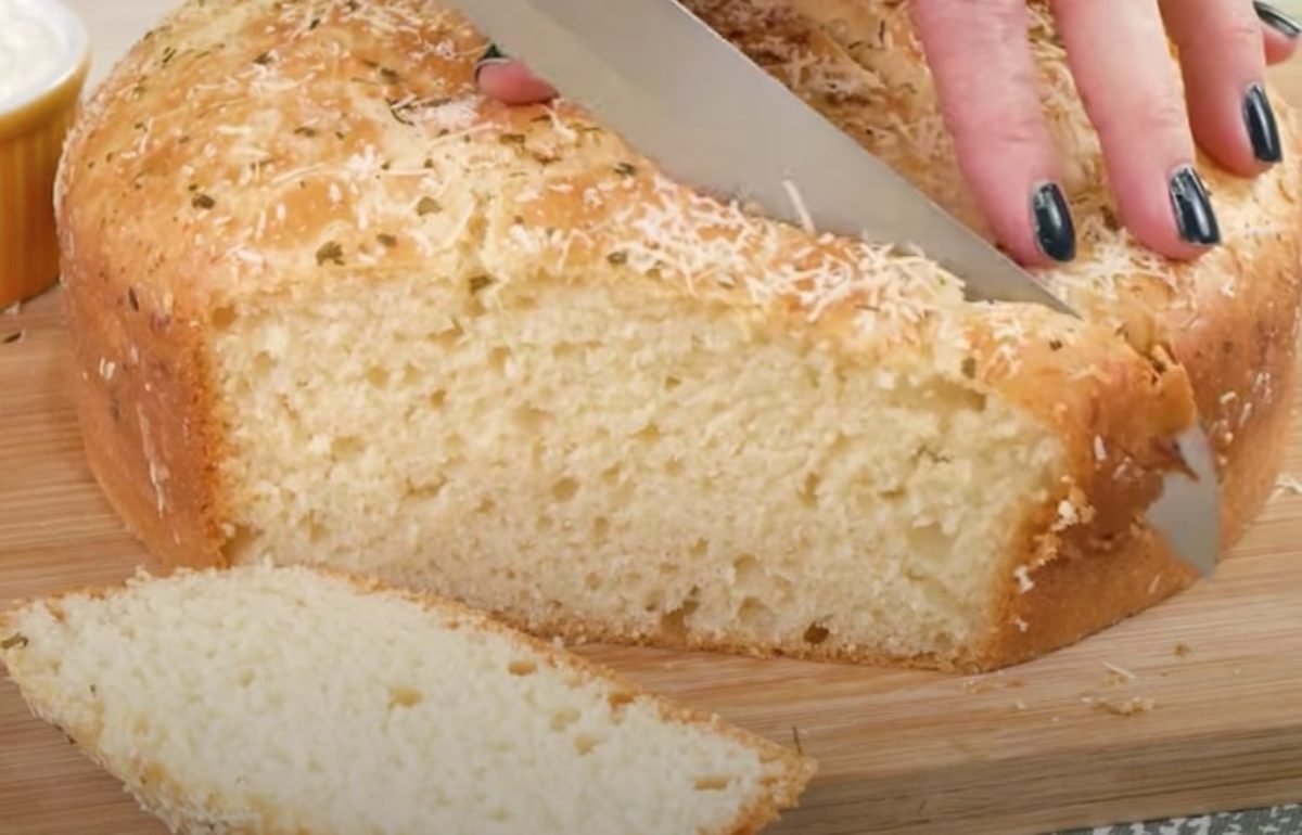 Pão caseiro de liquidificador