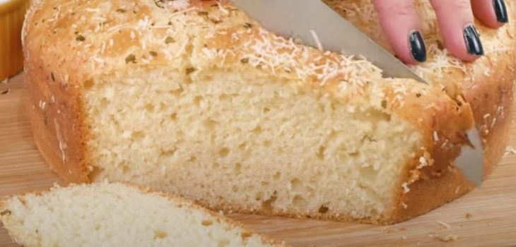 Pão caseiro de liquidificador