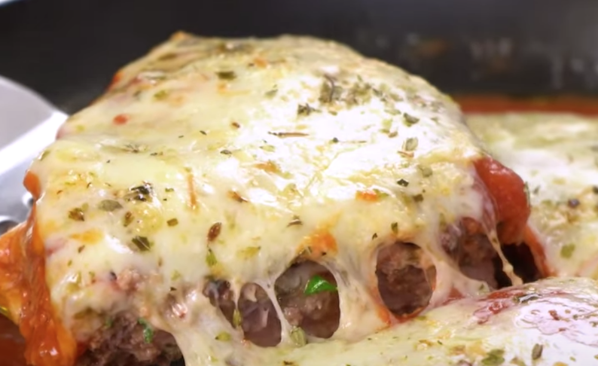 Parmegiana de carne moída
