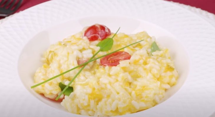 Risoto na panela de pressão