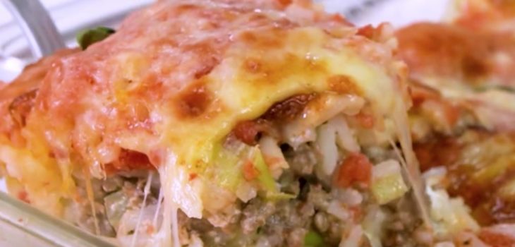 Arroz a parmegiana