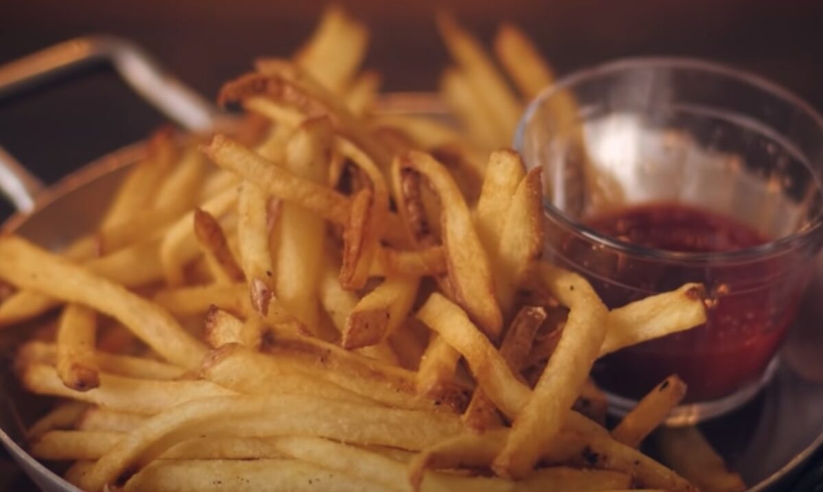 Batata frita crocante