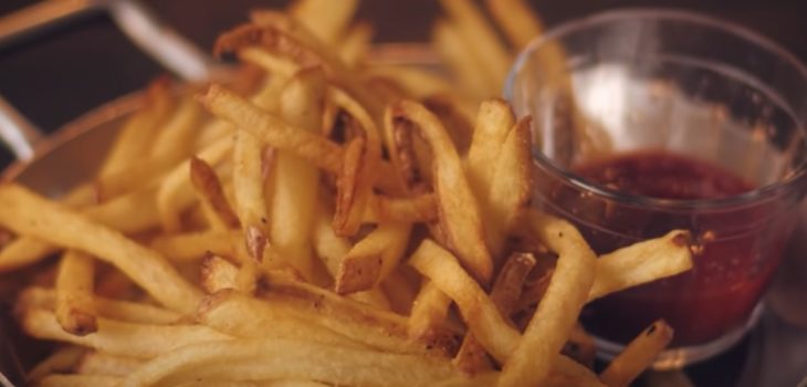 Batata frita crocante