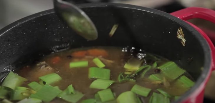 Caldo para risoto