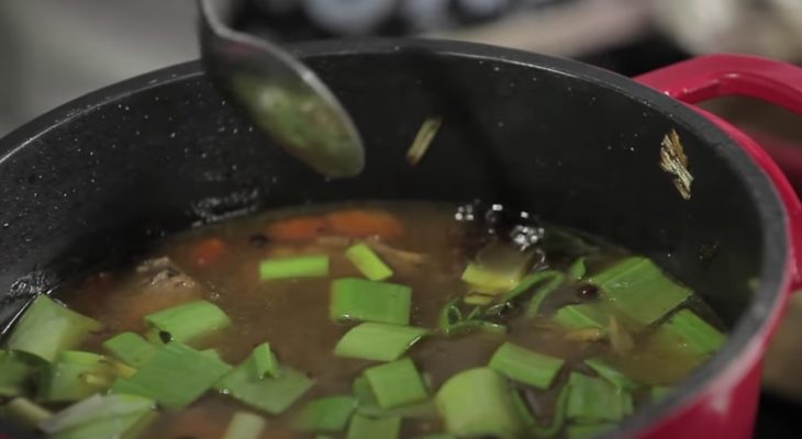 Caldo para risoto