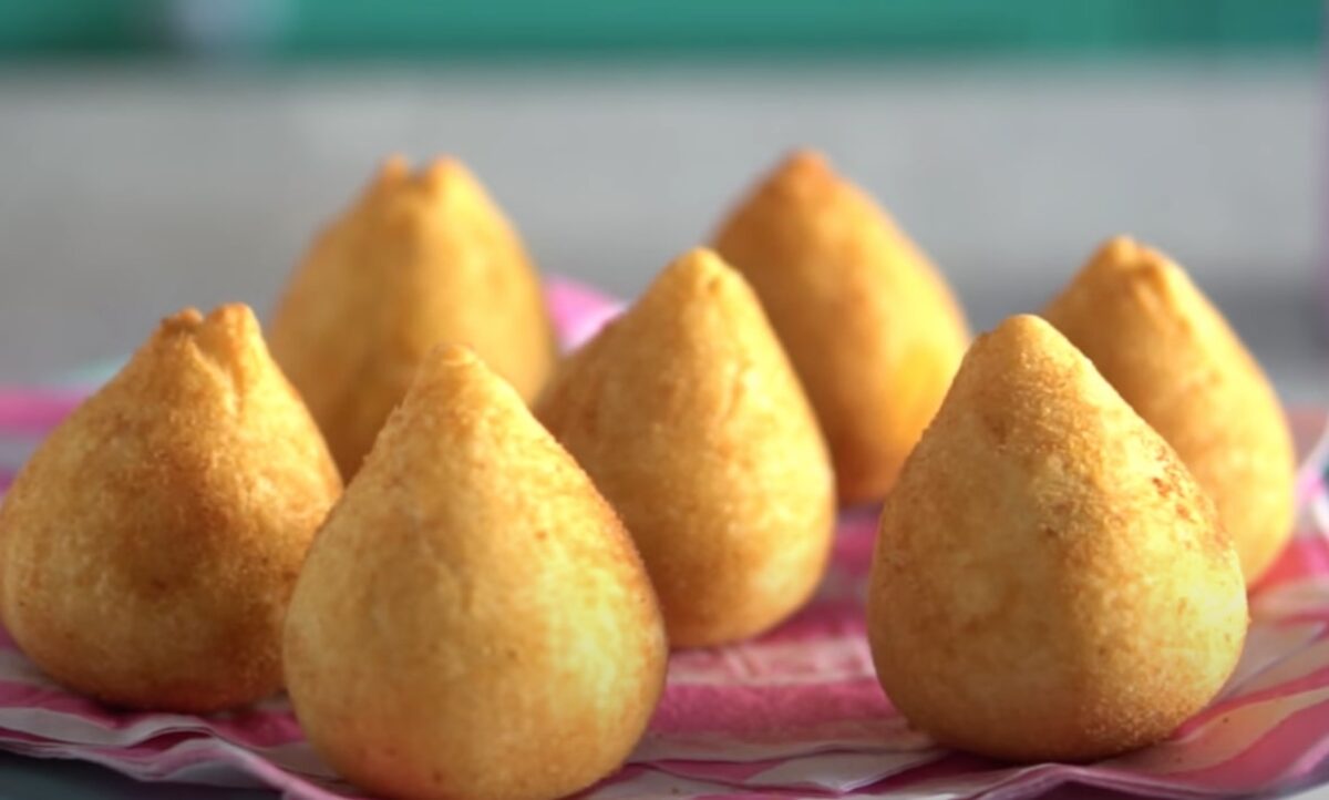Coxinha de frango com catupiry