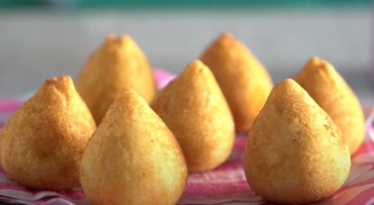 Coxinha de frango catupiry