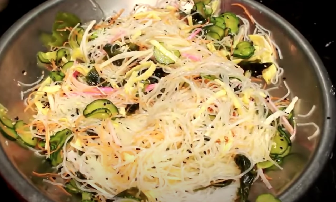 Salada de harusame