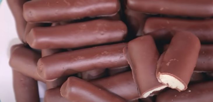 Palitinhos de chocolate